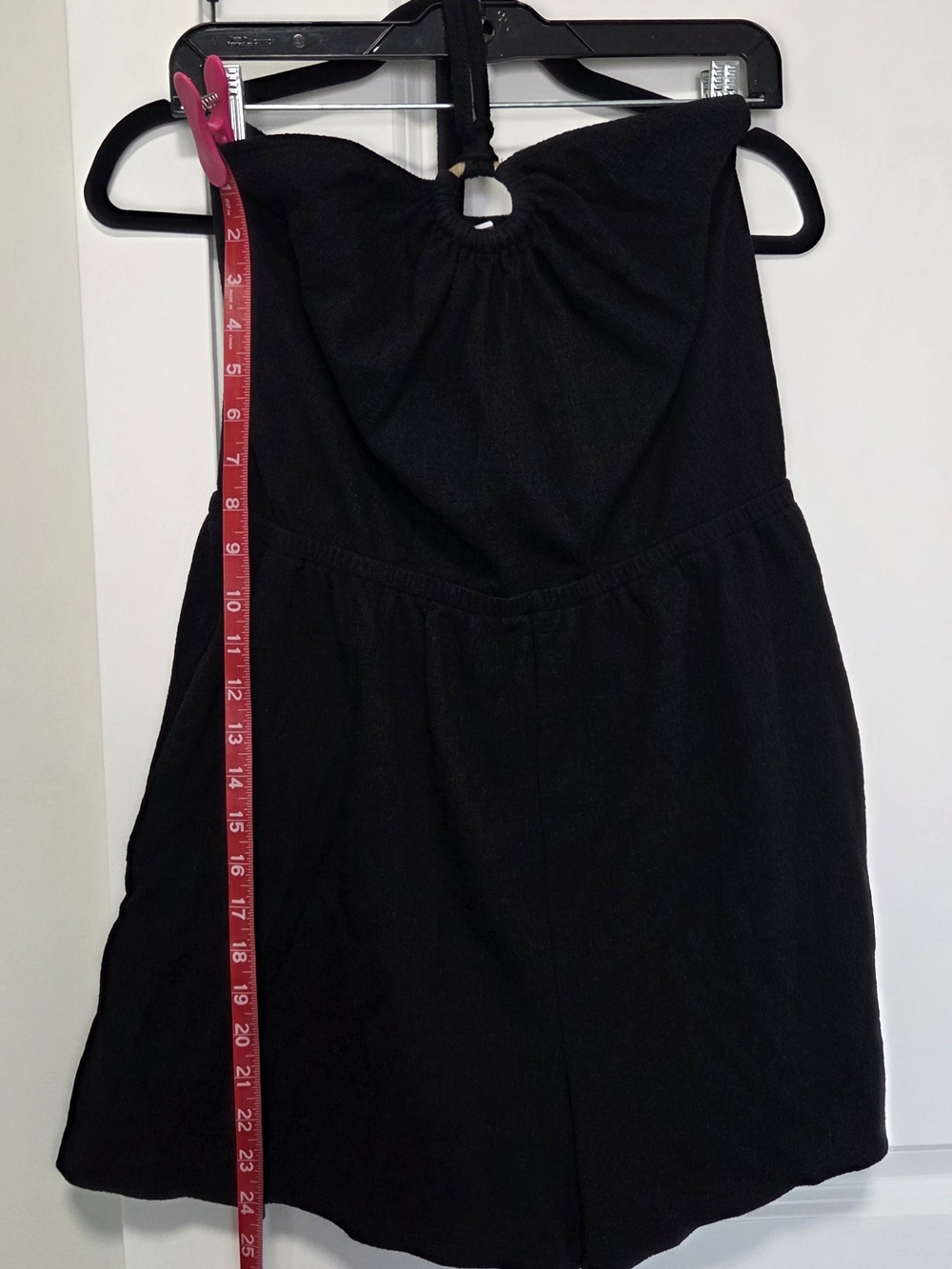 Old Navy Black Halter Romper